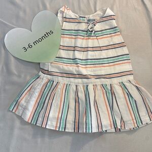 Baby GAP - striped sundress. Size  3-6 months